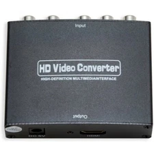 🔌 Convert YPbPr and RCA Audio to HDMI with Syba SY-ADA31048 YPbPr And RCA