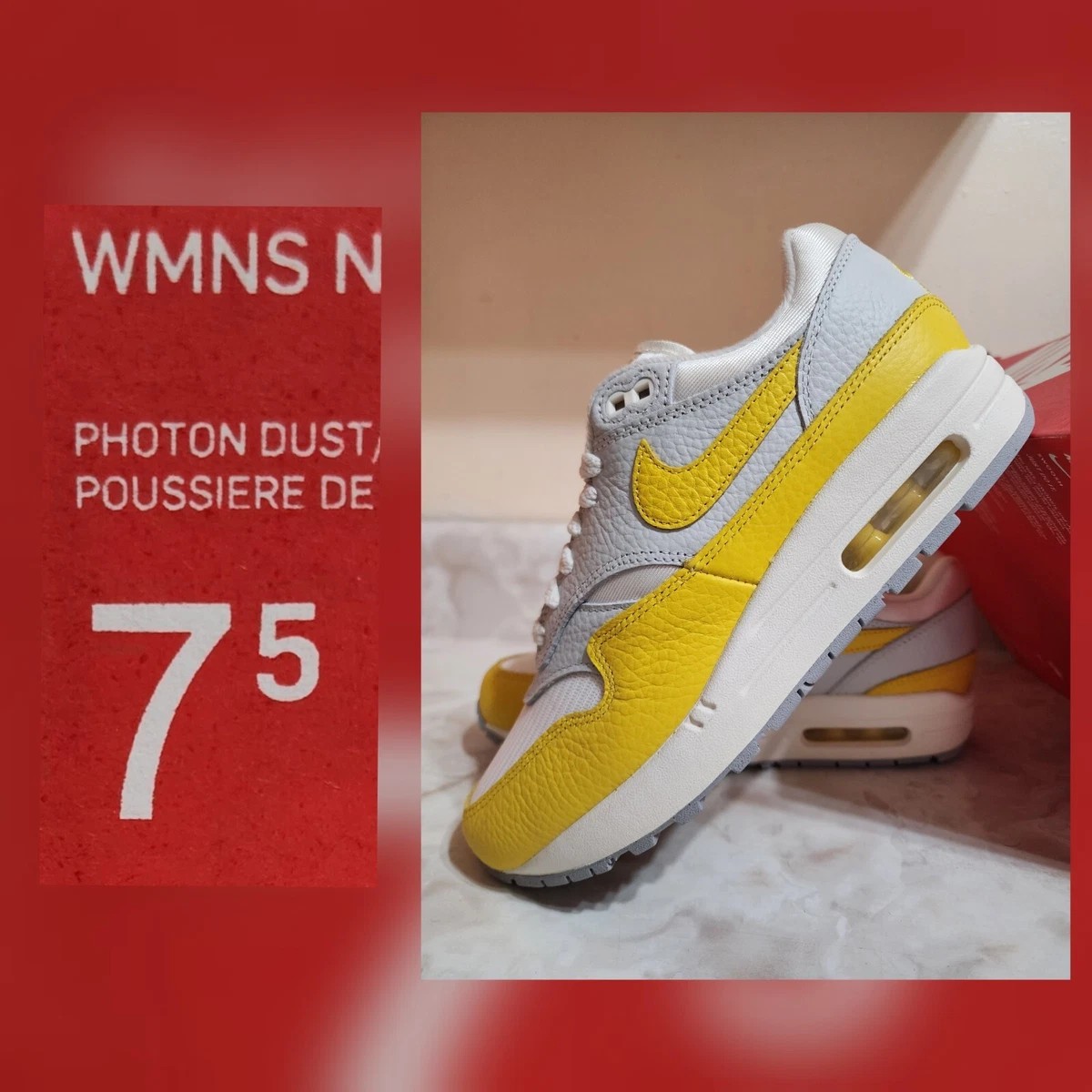 knecht vragenlijst majoor Nike Air Max 1 &#034;Tour Yellow&#034; Women&#039;s Size 7.5 DX2954-001  Sneakers 🔥🔥🔥 | eBay