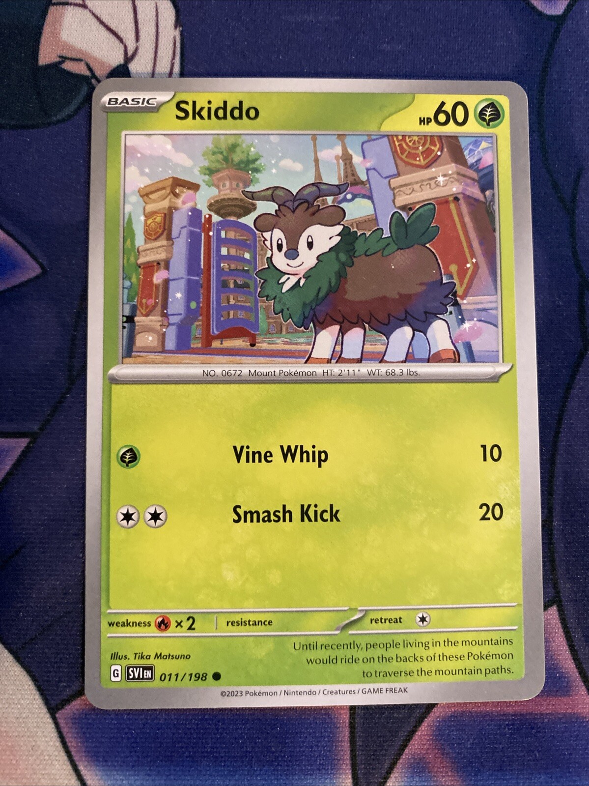 Pokemon TCG Scarlet & Violet Base Skiddo 011/198