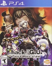 .Hack G.U. Last Recode Sony PlayStation 4 Complete CIB Video Game Disc Very Good