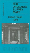Bolton (East) 1908: Lancashire Sheet 87.14 (Old Ordnanc - Sheet map, folded NEW