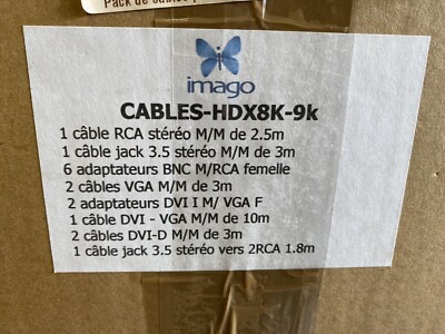 IMAGO CABLES-HDX8K-9K IM SET
