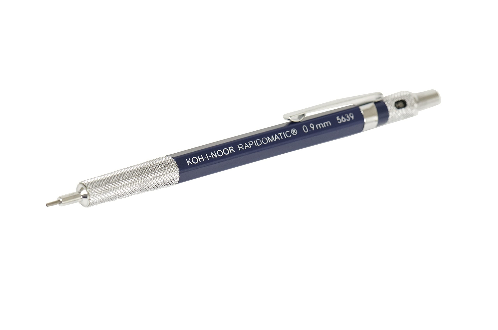 Koh-I-Noor Rapidomatic Mechanical Pencil.9mm lead, Navy, 1 Each (5639) .9 mm