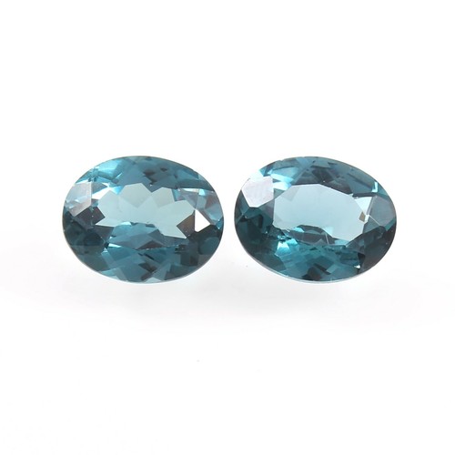 Tourmaline Bicolore Ovale 82,90 Carats - Certifiée AGI, Créée En Labo, Inde, Qualité Excellente
