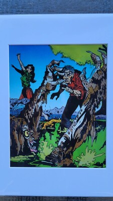 Beware # 8, Trojan, 1954 Art by Alex Hollingsworth Sericel Pre Code Horror Pch