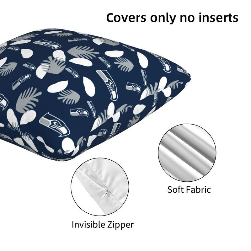 Seattle Seahawks Decorative Throw Pillow Covers