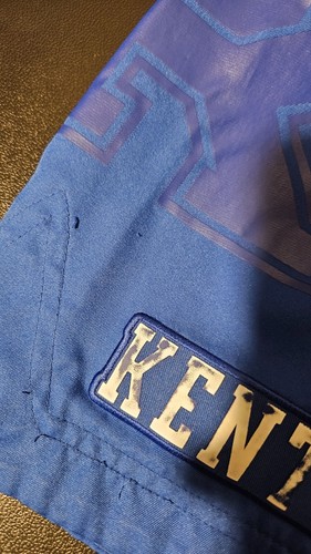 Kentucky Wildcats Nike Dri-Fit 9" Basketball Shorts Mens S Blue FLAWS - Picture 7 of 15