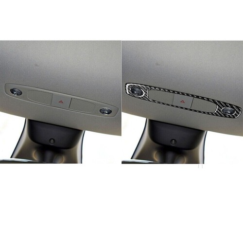 Carbon Fiber Dashboard Headlight Switch Cover Trim For Tesla Model 3/Y 2017-2022 - Picture 6 of 12