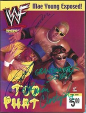 TC313  TOO COOL  ( Deceased ) Signed Wrestling Magazine w/COA *BONUS* Rikishi