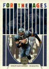 Shaun Alexander 2022 Legacy Football - For the Ages #FA-5 - Seattle Seahawks