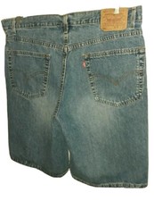 Mens W40" L10" Levi's VINTAGE USA MADE 550 Relaxed Fit Denim Shorts