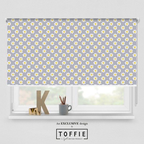 42 Daisy 4 Printed Roller Blind - various sizes, blackout FREE UK delivery - Picture 2 of 4