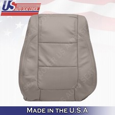 2011 -2015 Fits Ford Explorer Driver Top Leather Seat Cover Stone Gray