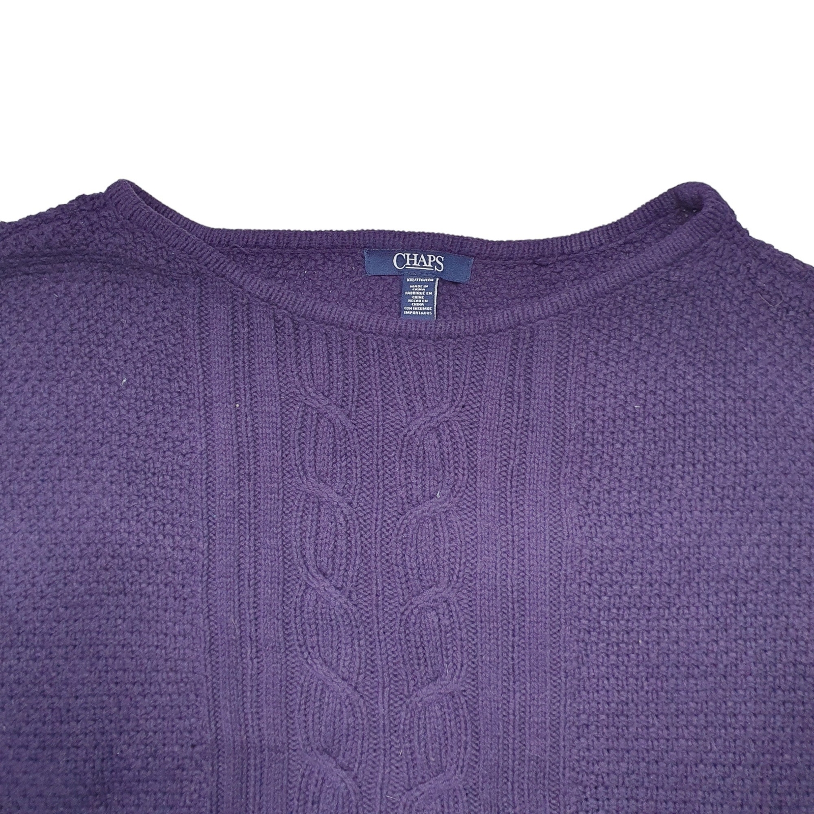 RALPH LAUREN Crewneck Knit Jumper Sweatshirt Womens XL image 2