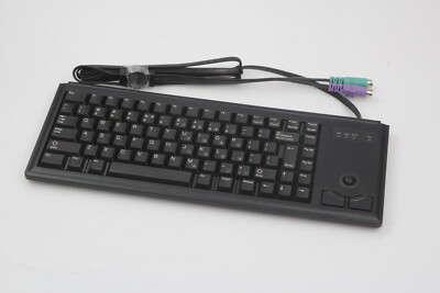 Cherry G84-4420LPBEU-2 15In Ultra Slim Int L 83 Tastatur PS/2 Port Schwarz
