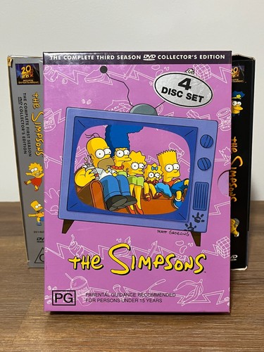 The Simpsons DVD Lot Seasons 1-6 Collector’s Edition Box Set Region 4 PAL Aus - Picture 4 of 7