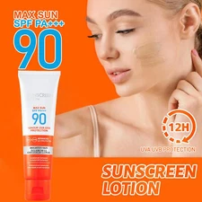 Spf 90 Sunscreen Face Natural Oil-Free Broad Spectrum Sun Screen Protector