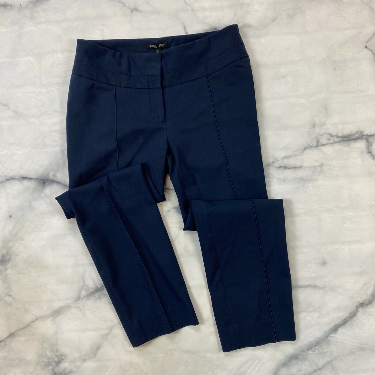 navy blue dress capris Women's Blue Cropped & Capri Pants