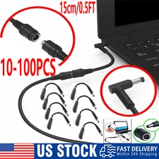 10-40Pcs DC Power Charger Adapter Converter 7.4x5.0mm Female To 4.5x3mm Male