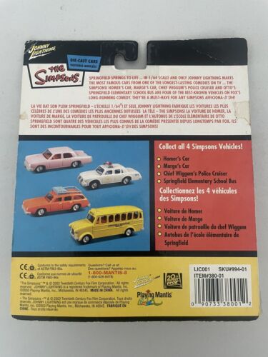 Johnny Lightning Marge Simpsons Family Car The Simpsons Die Cast Car 2003 - Picture 4 of 5