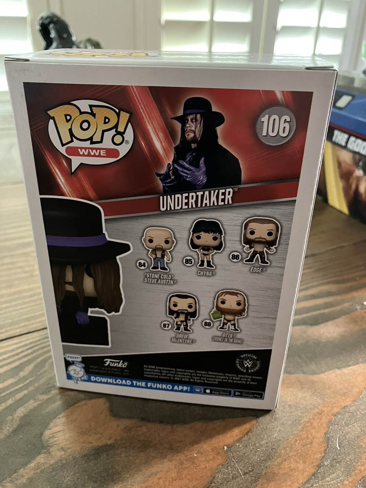 Funko Pop WWE The Undertaker In Coffin #106 GameStop Exclusive Vinyl Figure A03