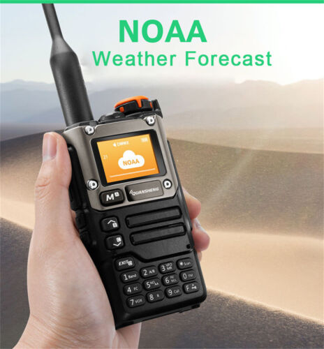 UV-K6 Quasheng Portable Multi-Band Transceiver Am/fm NOAA Weather Receiver - Afbeelding 1 van 16