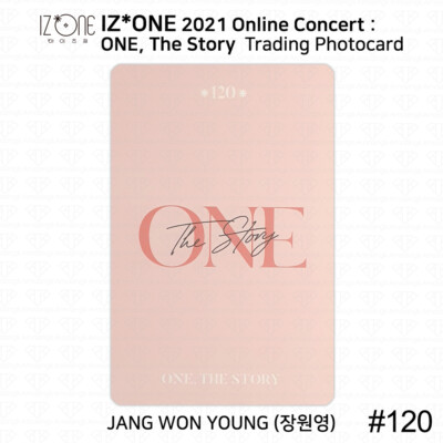 IZ*ONE izone まとめセット　トレカ　特典　one the story IZ*ONE 2021 One The Story Online Concert Trading card
