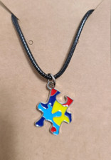 Autism Awareness Puzzle Piece Charm