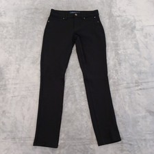 Tommy Hilfiger Ankle Pants Womens Size 4 Black Skinny Stretch 27x27 Mid Rise