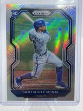 2021 Panini Prizm - Santiago Espinal #72 Silver Prizm (RC) A22