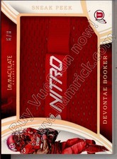 devontae booker rookie rc draft sneak peek shoe patch utah utes college #/8 2016