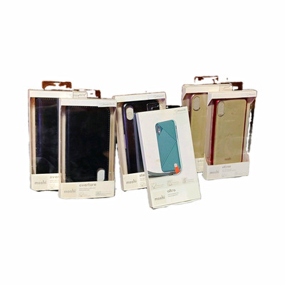 Moshi iPhone Case Lot for iPhone X/XS/XR Wireless Charging Clear/Black