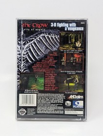 The Crow Box & Manual Only No Game (Sega Saturn) - No Game