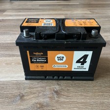 HALFORDS HCB096 CAR BATTERY 76Ah 680A