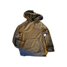 Champion Hoodie Boys XS 4-5 Gray Fleece Lined Athletic