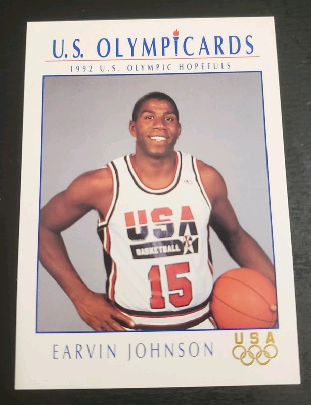 1992 Impel U.S. Olympicards Earvin Johnson #11