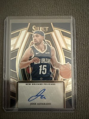 2023-24 Panini Select - Signature Selections Jose Alvarado #SSS-JAN (AU)