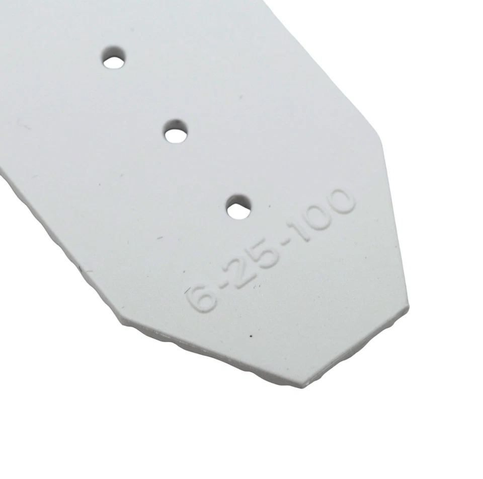 Hublot Big Band 25mm White Rubber Racing Tire New Watch Band 6-25-100, 12-25-80! - Image 3 of 4