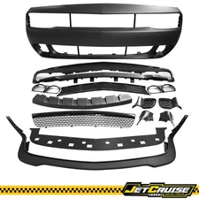 Fits 15-23 Dodge Challenger Front Bumper Cover W/ Grille & HC Style Front Lip PP
