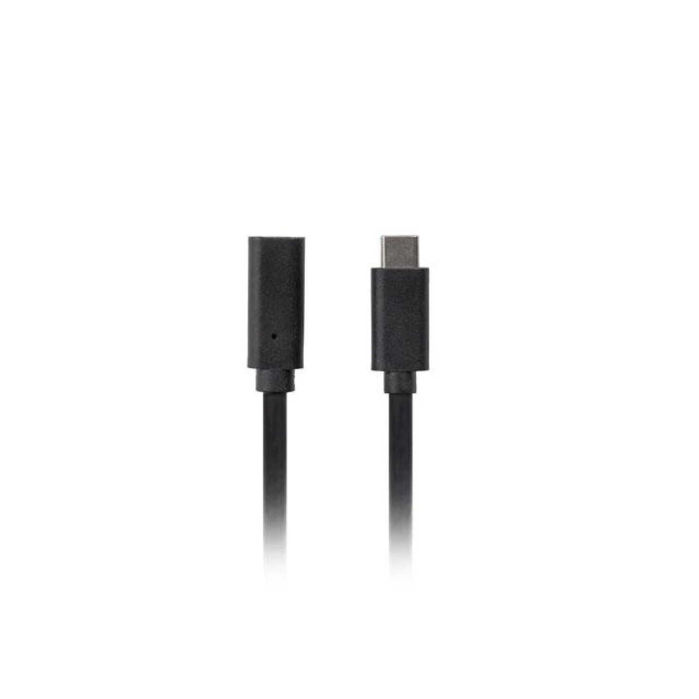 Lanberg USB-C M/F 3.1 Cable 0.5 M, Black (0.50 m, USB 3.2 Gen 1, 100 W), USB Kabel - Bild 4