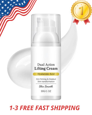 SKIN Dual Action Lifting Cream with Peptides & Hyaluronic Acid, Firming & H