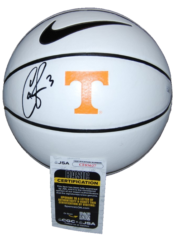 Candace Parker Autographed Signed Tennessee Volunteers (TENNESSEE LADY VOLS) Volunteers Basketball JSA CF85627 