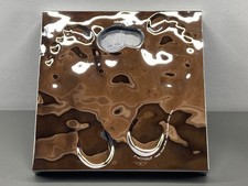 Vintage Gravita ViceVersa Chrome Footprint Bathroom Scale