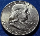 A 1952 D Franklin Half Dollar BU Nice Coin!