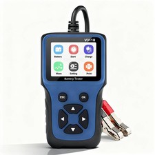 V311B 12V Car Battery Tester 100  2000CCA Battery Load Scanning Tool Battery D...