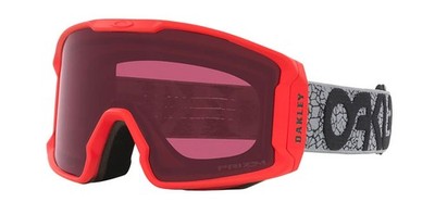 Oakley Line Miner M 7093-60 Origins Grey Crackle PRIZM Dark Grey Skibrille
