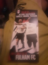 FULHAM FC 2005-2006 OFERTY MECZOWE I BILETY SEZONOWE MAŁY WYCIĄGNIĘTY PRZEWODNIK