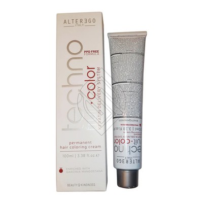 Alter Ego Techno Fruit Color 7/4 Blonde Copper Permanent Hair Coloring Cream