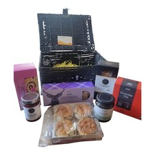 M&S luxury teatime food hamper gift basket perfect birthday xmas present woven