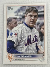 Tom Seaver 2022 Topps Update Image Variation SP Legend New York Mets